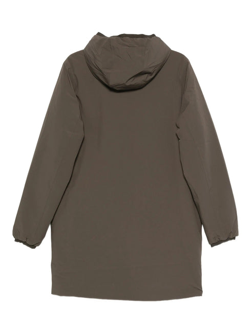 K-WAY HOODED ZIP COAT